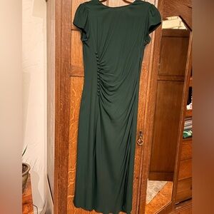 Reformation Elegant Green Dress